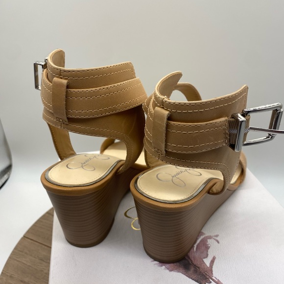 Jessica Simpson Women's Cristabel Wedge Sandal Size 7.5 M - Picture 4 of 5